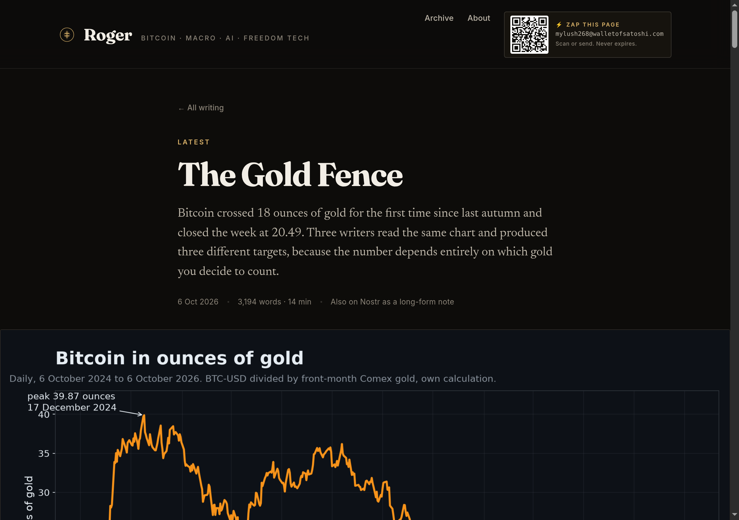 A long-form article, served from fingerprints like every other page